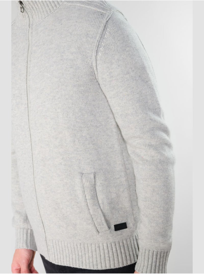 Cardigan laya 'le temps des cerises' Gris - Kiabi