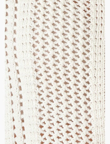 Cardigan maille ajourée - Damart