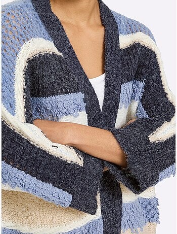 Cardigan Maille Bien-être Très Douce - Taille Standard - Helline