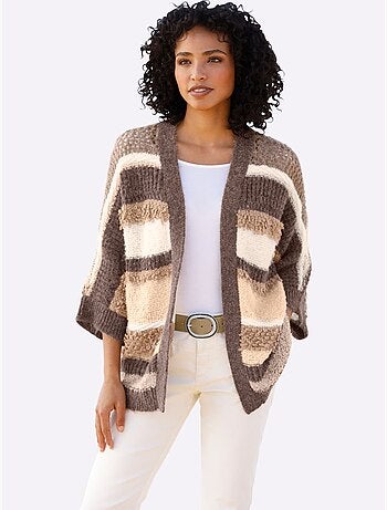 Cardigan Maille Bien-être Très Douce - Taille Standard - Helline