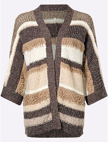 Cardigan Maille Bien-être Très Douce - Taille Standard - Helline