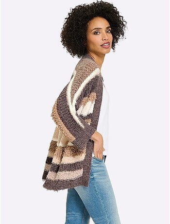 Cardigan Maille Bien-être Très Douce - Taille Standard - Helline
