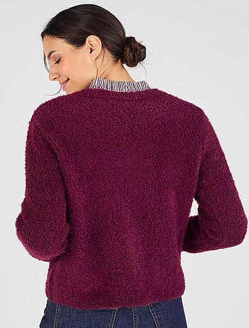 Cardigan maille bouclette - Damart