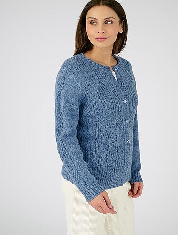 Cardigan maille chinée thermolactyl - damart