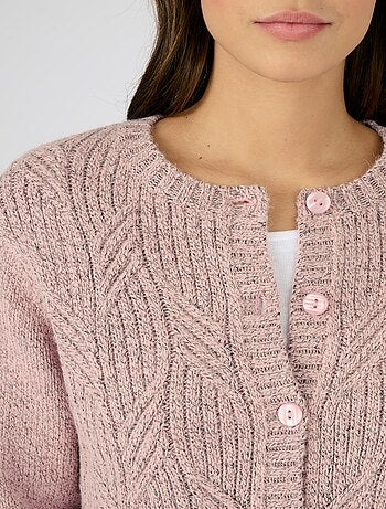 Cardigan maille chinée thermolactyl - damart