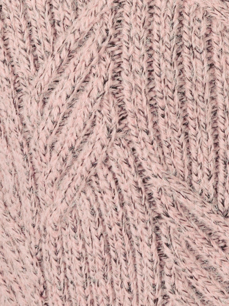 Cardigan maille chinée thermolactyl - damart Rose - Kiabi