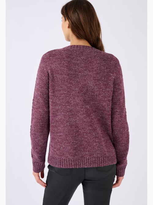 Cardigan maille chinée thermolactyl - damart - Kiabi Cardigan maille chinée thermolactyl - damart - Kiabi