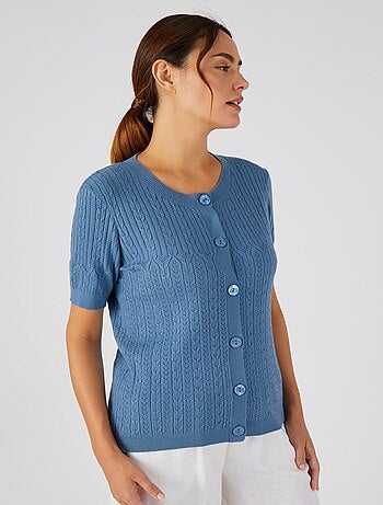 Cardigan maille fantaisie - Damart