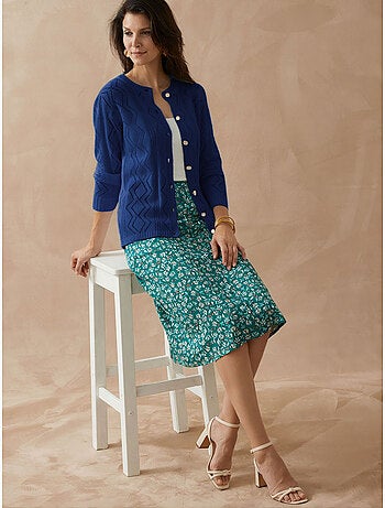 Cardigan maille fantaisie - DAXON