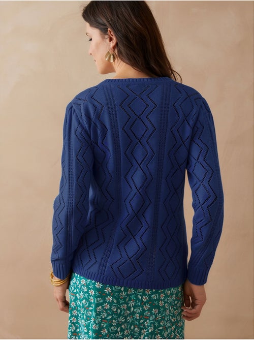 Cardigan maille fantaisie - DAXON - Kiabi