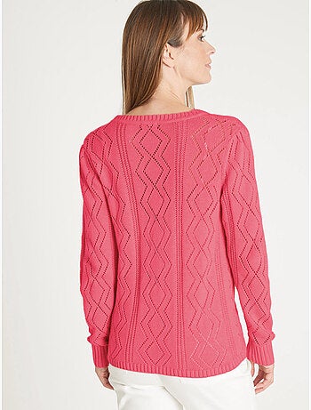 Cardigan maille fantaisie - DAXON
