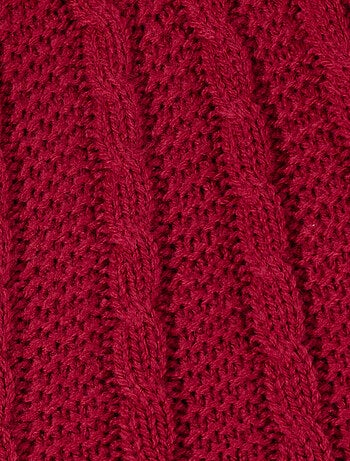 Cardigan maille fantaisie manches longues - Damart