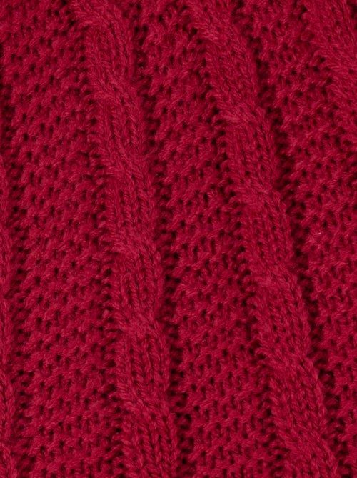 Cardigan maille fantaisie manches longues - Damart - Kiabi