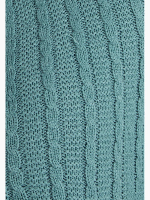 Cardigan maille fantaisie manches longues - Damart - Kiabi
