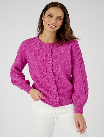 Cardigan maille fantaisie Thermolactyl - Damart