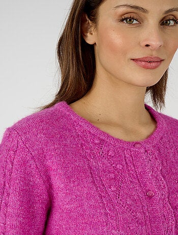 Cardigan maille fantaisie Thermolactyl - Damart