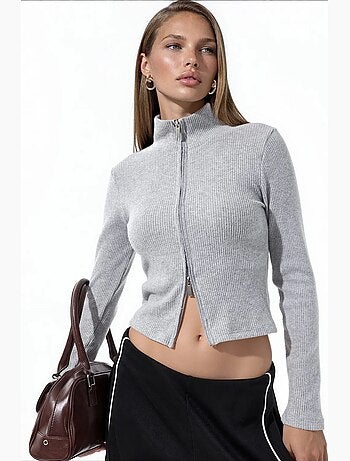 Cardigan maille femme busem