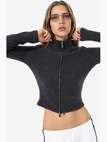 Cardigan maille femme busem