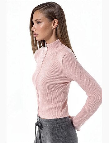 Cardigan maille femme busem