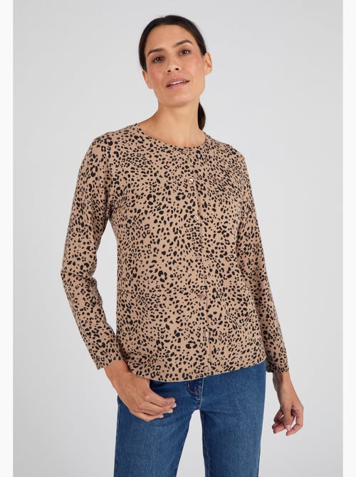 Cardigan maille fine - Damart - Kiabi