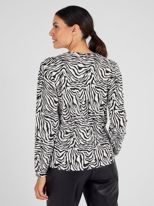 Cardigan maille fine - Damart - Kiabi