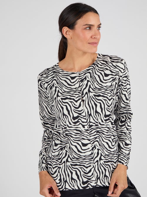 Cardigan maille fine - Damart - Kiabi