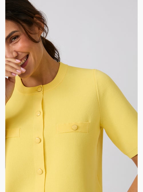 Cardigan maille milano - Damart - Kiabi Cardigan maille milano - Damart - Kiabi