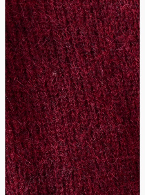 Cardigan maille perlée mélange alpaga - Damart - Kiabi