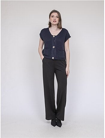 Cardigan manches courtes korena