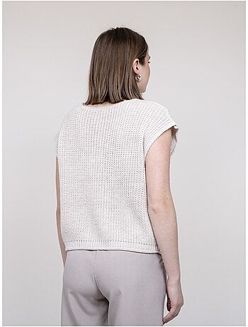 Cardigan manches courtes korena