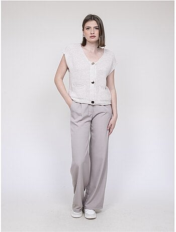 Cardigan manches courtes korena
