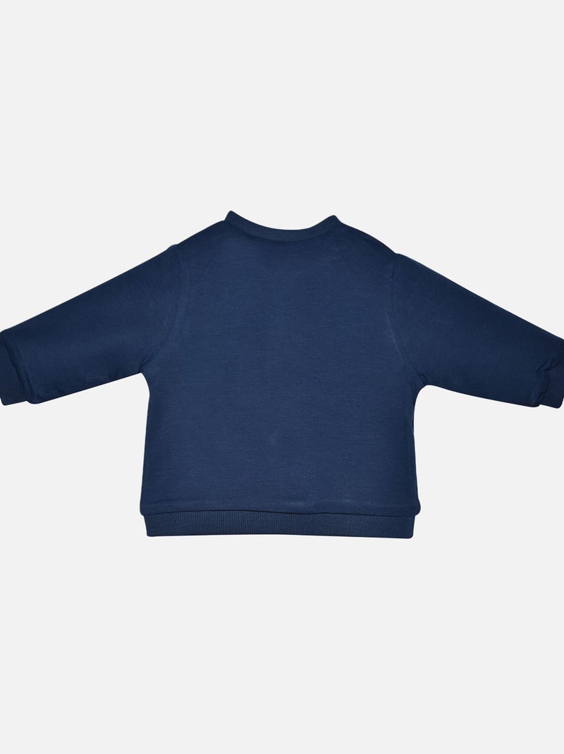 CARDIGAN MAURIN MAILLE BEBE Bleu - Kiabi