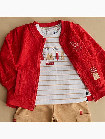 Cardigan modèle Ricardo Sucre d'Orge