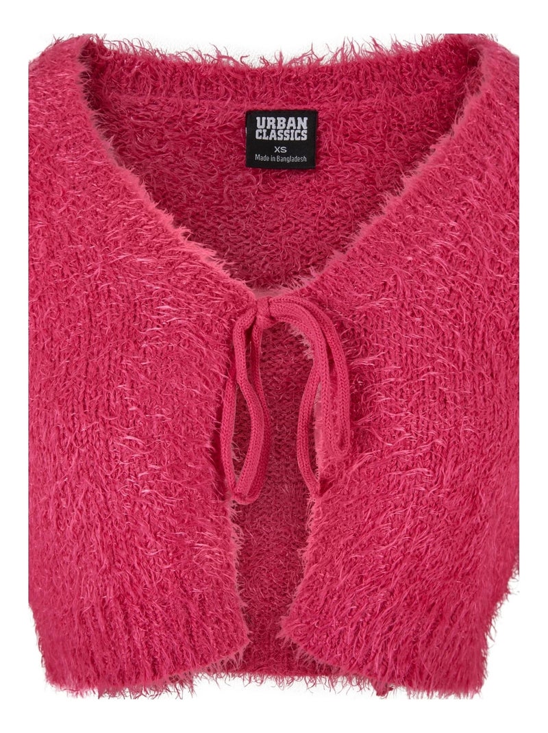 Cardigan motif/style court - urban classics Noir - Kiabi