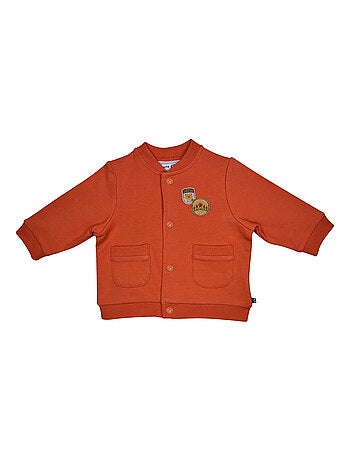 CARDIGAN NAEL MOLLETON BEBE