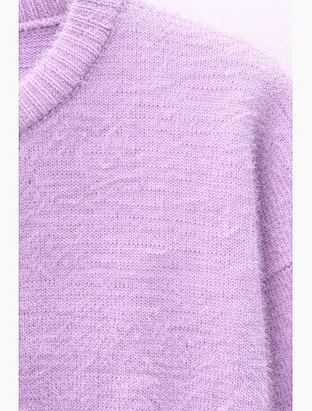 Cardigan oversize jacquard à boutons mixray