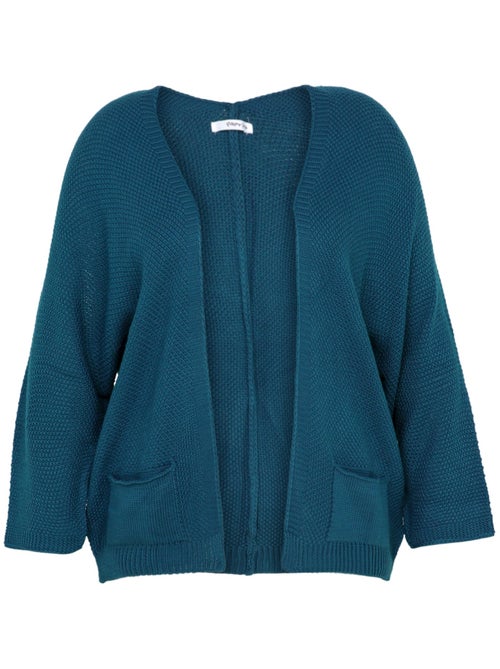 Cardigan point grain de riz PAPRIKA - Kiabi Cardigan point grain de riz PAPRIKA - Kiabi