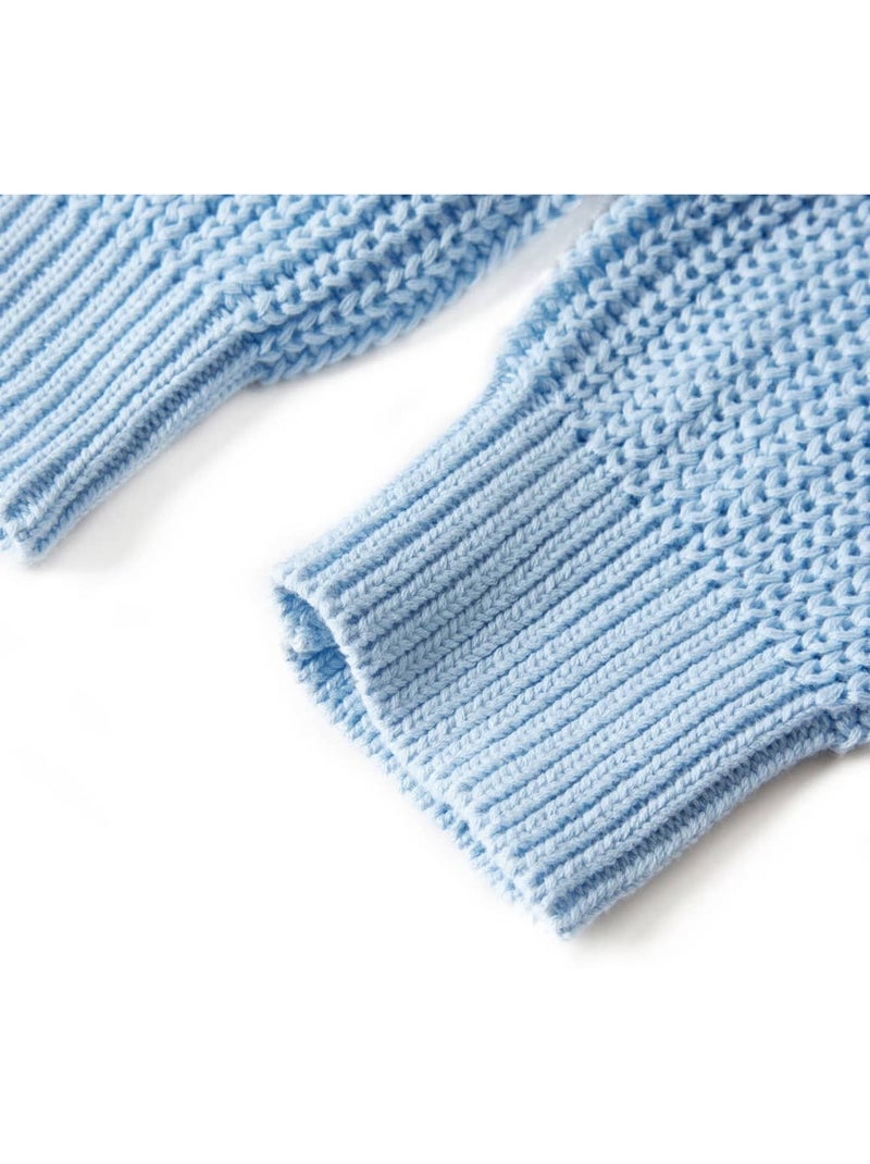 Cardigan Pour Enfants Coton - VidaXL Bleu - Kiabi