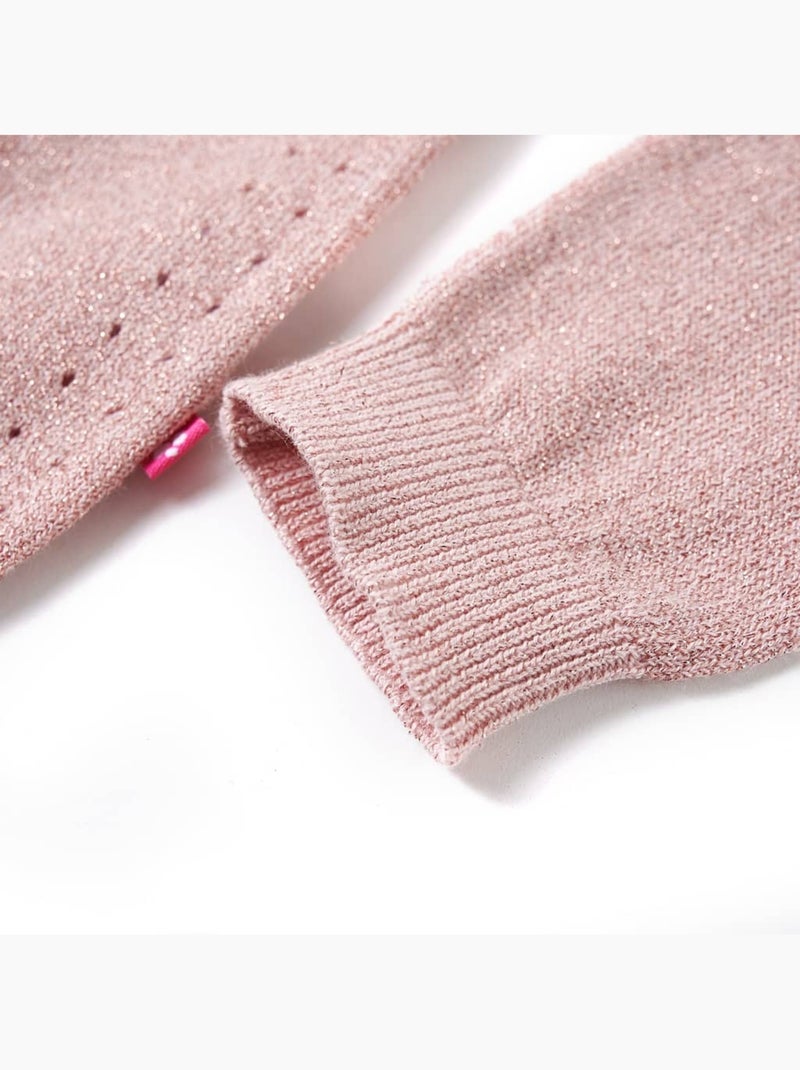 Cardigan Pour Enfants Coton - VidaXL Rose - Kiabi