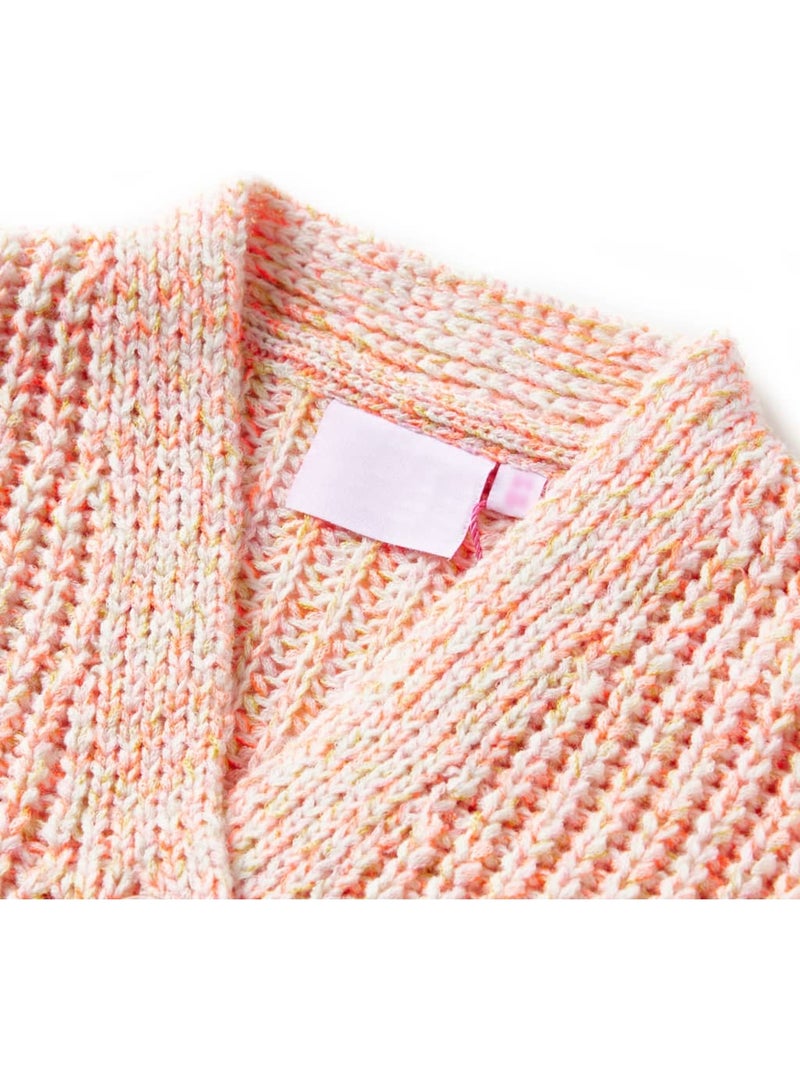Cardigan Pour Enfants Coton - VidaXL Rose - Kiabi