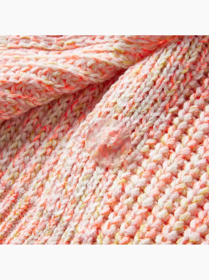 Cardigan Pour Enfants Coton - VidaXL Rose - Kiabi