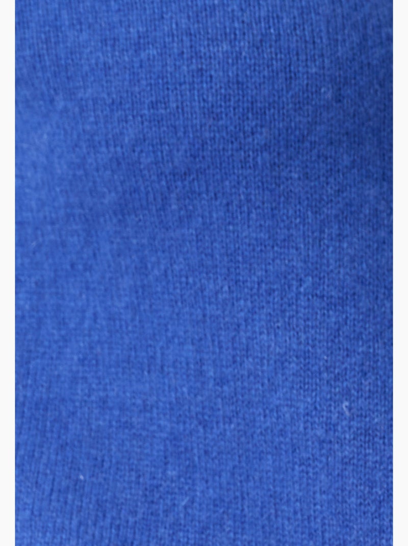 Cardigan pur cachemire - damart Bleu - Kiabi