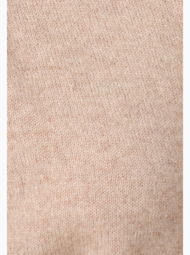 Cardigan pur cachemire - damart Marron - Kiabi