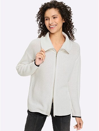 Cardigan pur coton - taille standard - helline