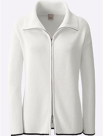 Cardigan pur coton - taille standard - helline