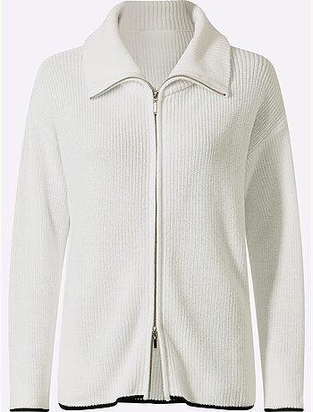Cardigan pur coton - taille standard - helline