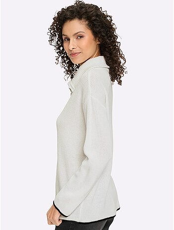 Cardigan pur coton - taille standard - helline