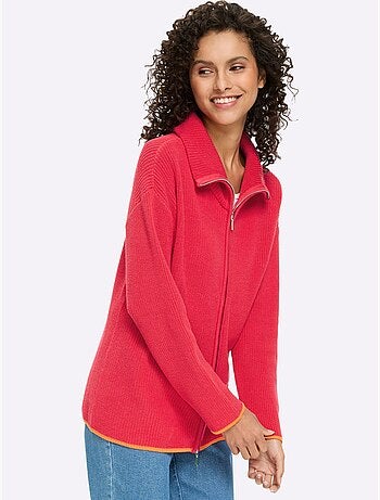 Cardigan Pur Coton - Taille Standard - Helline