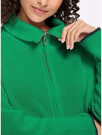 Cardigan pur coton - taille standard - helline