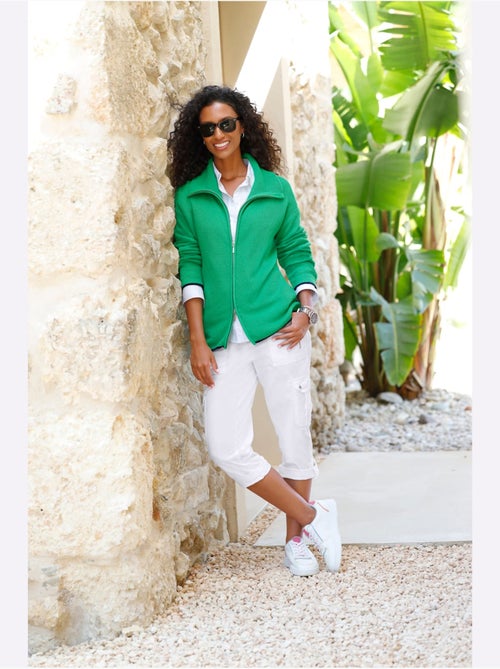 Cardigan pur coton - taille standard - helline - Kiabi Cardigan pur coton - taille standard - helline - Kiabi